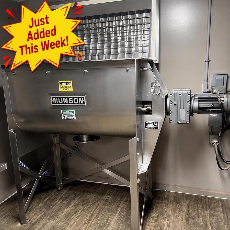 Used 24 CU. FT. MUNSON DOUBLE RIBBON BLENDER - S/S