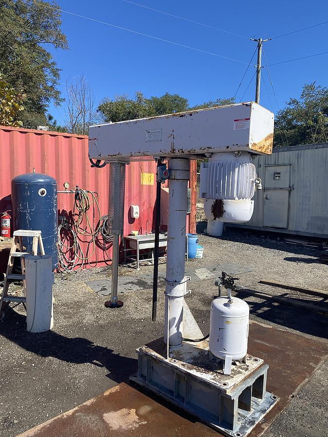 Used 25 HP MOREHOUSE COWLES HIGH SPEED DISPERSER - V/S - XP