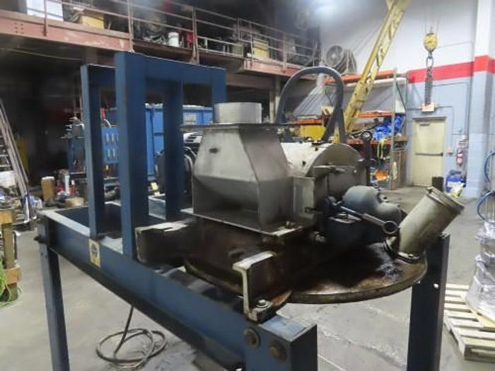 Used 50 HP MIKROPUL HOSAKAWA S/S  HAMMER MILL PULVERIZER 3 TH