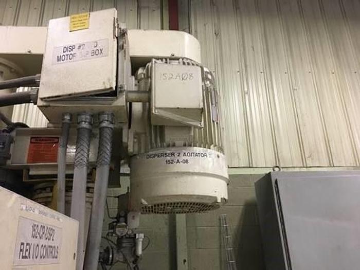 Used 330 GALLON ROSS TRIPLE SHAFT VACUUM DISPERSER - S/S - VACUUM - JACKETED
