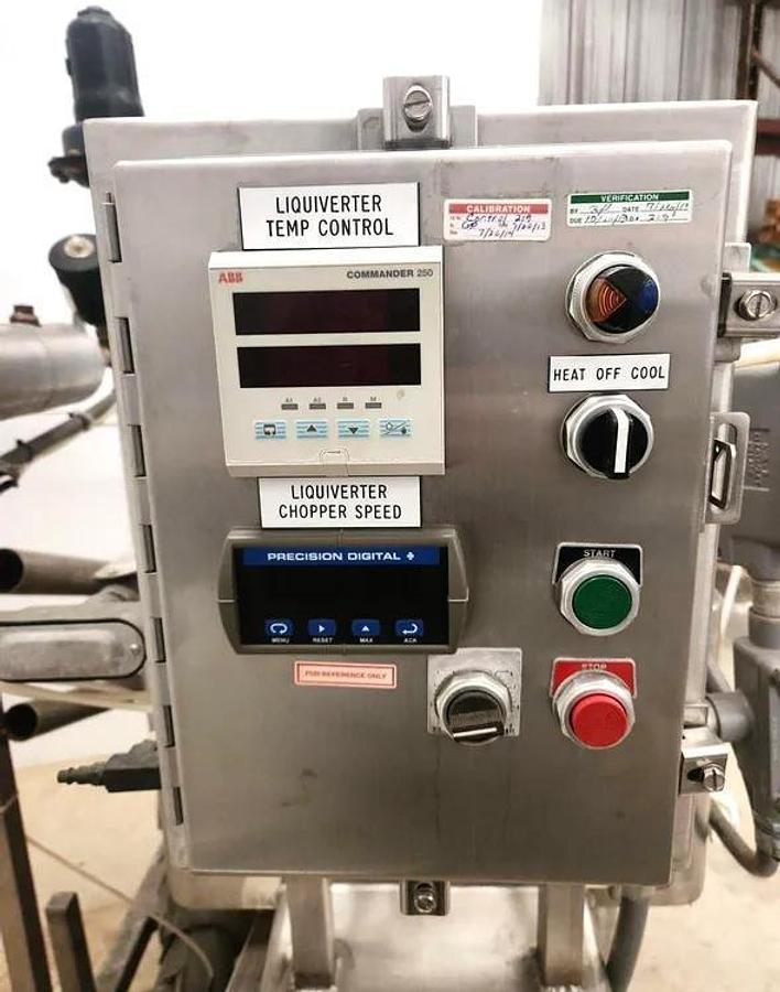 Used 25 GALLON WALKER LIKWIFIER - 316L S/S - JACKETED