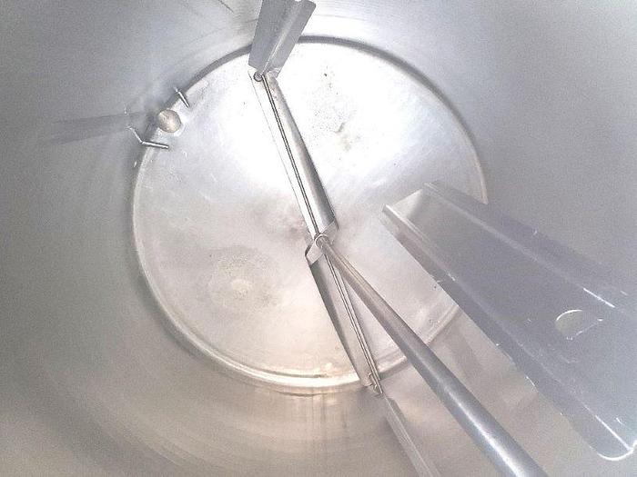 Used 2000 GALLON CHERRY BURRELL S/S JACKETED TANK