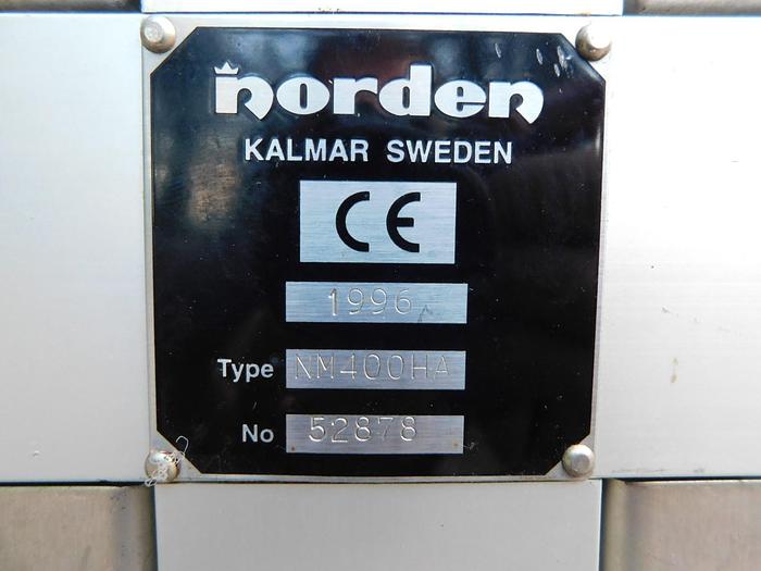Used NORDEN FULLY AUTOMATIC TUBE FILLER - MODEL -  nm400ha