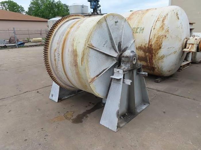 Used 5' x 42" LONG STEVECO PEBBLE MILL - ALUMINA BRICK LINED