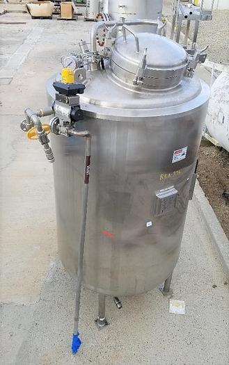 Used 370 GALLON / 1400 LITER NORTHLAND REACTOR - S/S - 60 PSI/FV/150 PSI