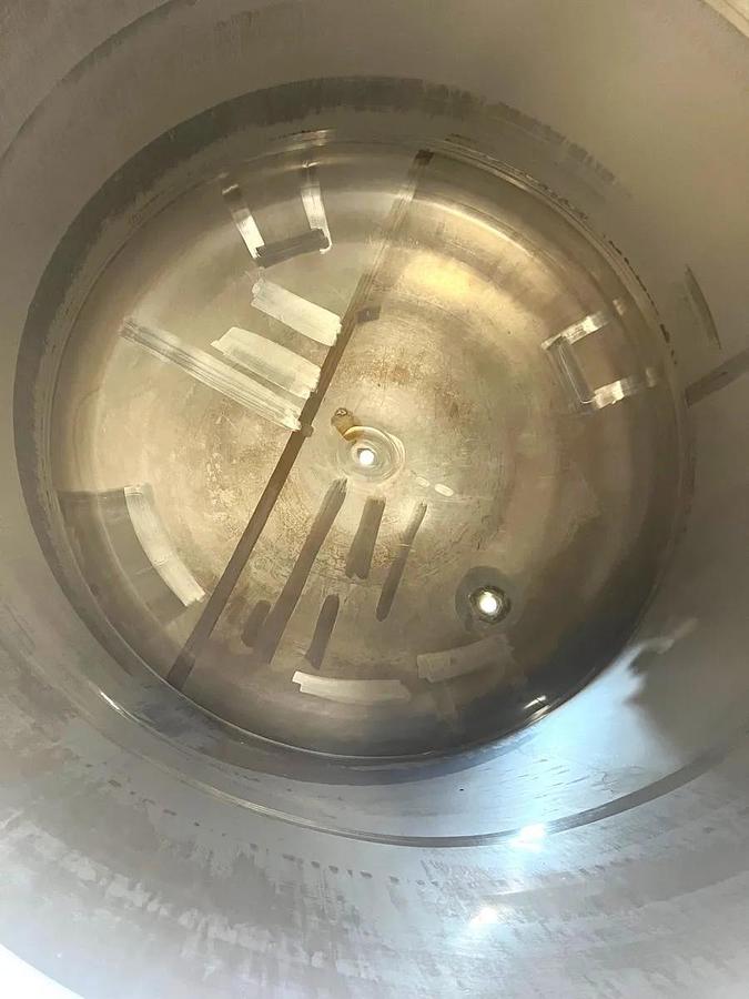 Used 4,500 GALLON EDEL SANITARY STAINLESS STEEL TANK