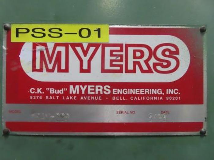 Used 150 GALLON MYERS TANK WITH DISCHARGE PRESS