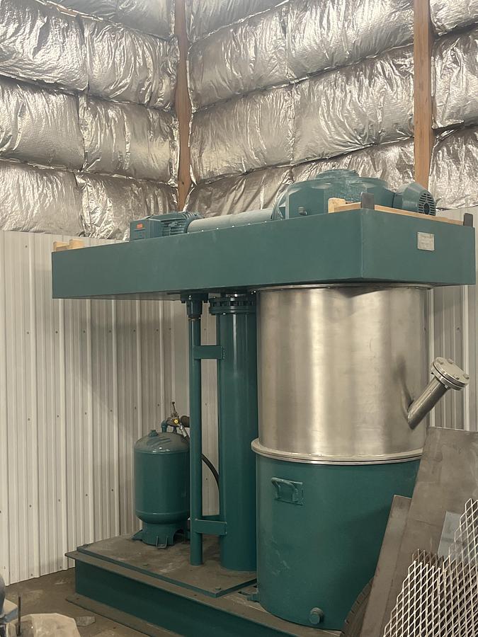 Refurbished REBUILT 100 GALLON ROSS DOUBLE PLANETARY MIXER - MODEL HDM-100 - S/S - VACUUM - JACKETED - NEW XP MOTOR