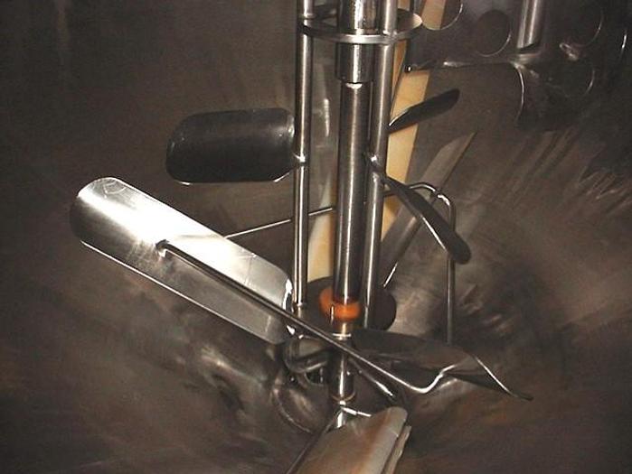 Used 400 GALLON CHESTER JENSEN DUAL MOTION JACKETED SWEEP KETTLE