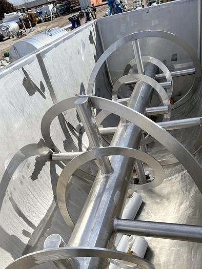 Used 270 CU. FT. WORKING CAPACITY DOUBLE RIBBON BLENDER - S/S