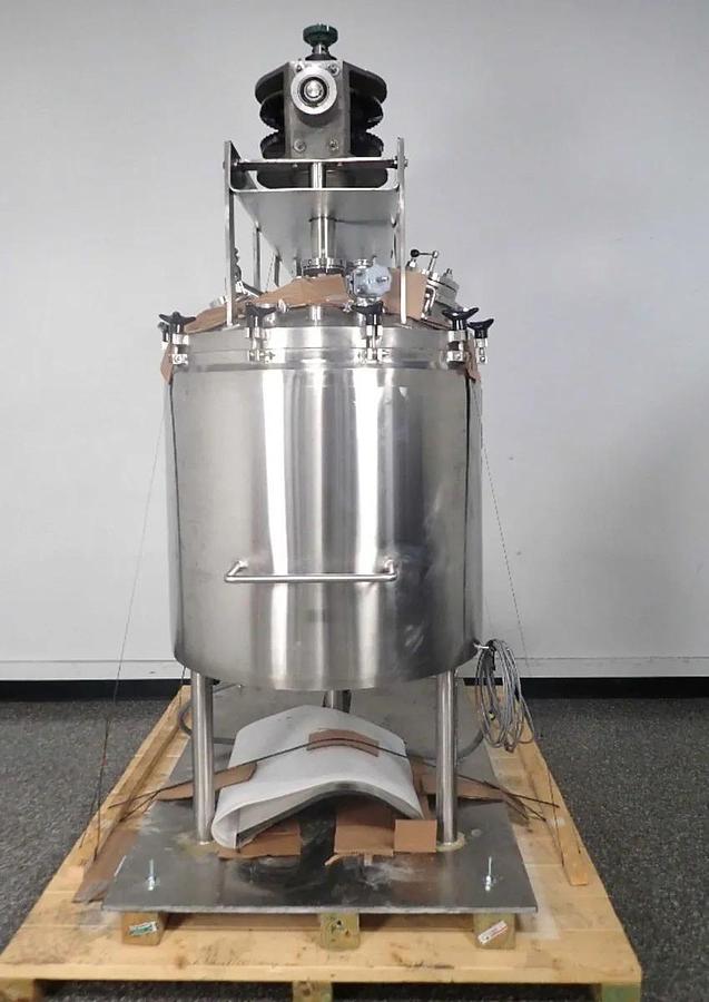 Used 60 GALLON LEE TRI-MIX TURBO SHEAR KETTLE – S/S – VACUUM – JACKETED