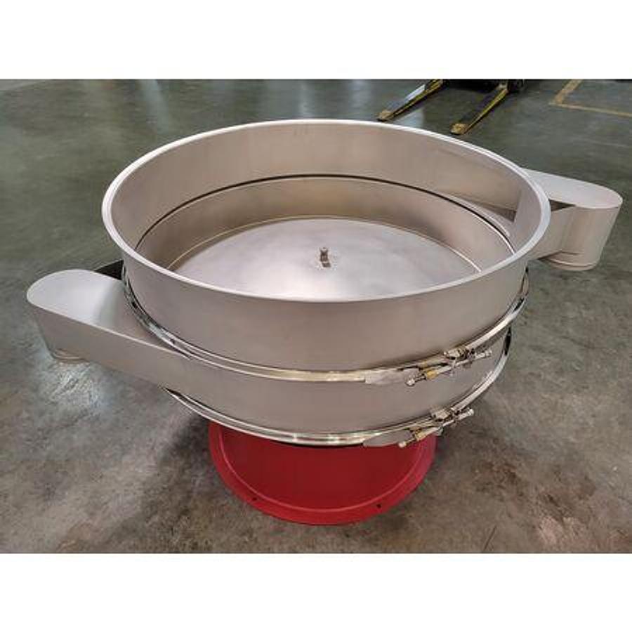 NEW 48" CIRCULAR SCREENER - S/S - 1 DECK (2 SPOUT)