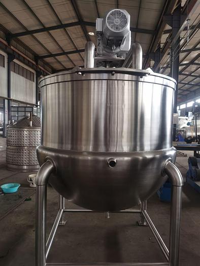 NEW 400 GALLON DOUBLE MOTION KETTLE - 316 S/S - JACKETED