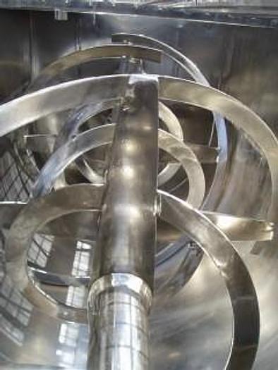 100 CU. HEAVY DUTY MODEL RIBBON BLENDER WITH POLISHED 304 S/S CONTACTS