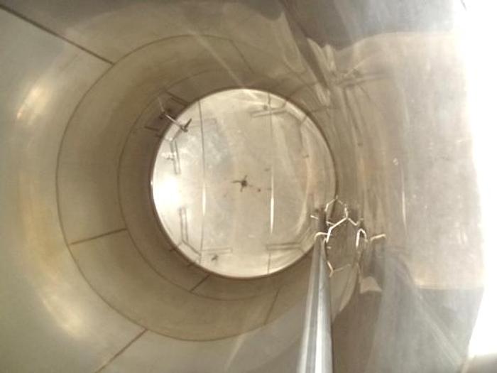 11,500 GALLON MIX TANK WITH DISH BOTTOM S/S