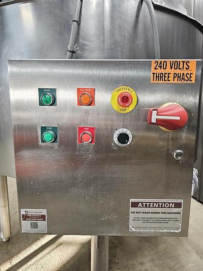 Used 500 GALLON CHESTER JENSEN COOKER COOLER - S/S - JACKETED