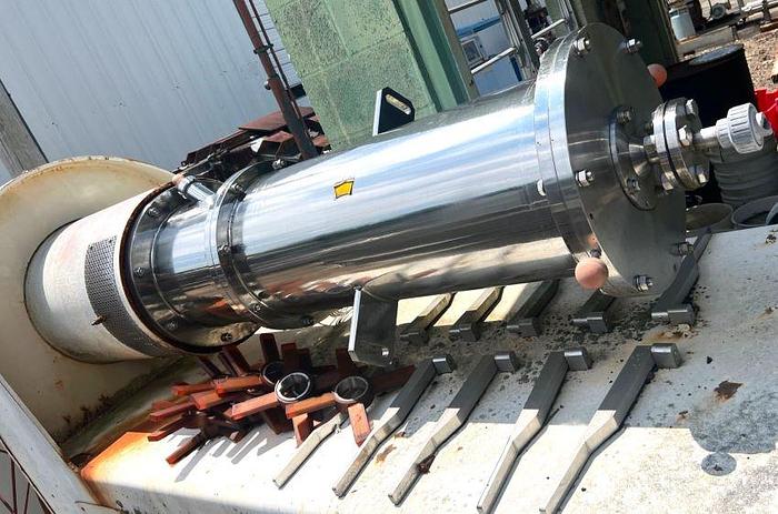 Used ASHIZAWA VERTICAL MEDIA  PEARL BEAD MILL S/S