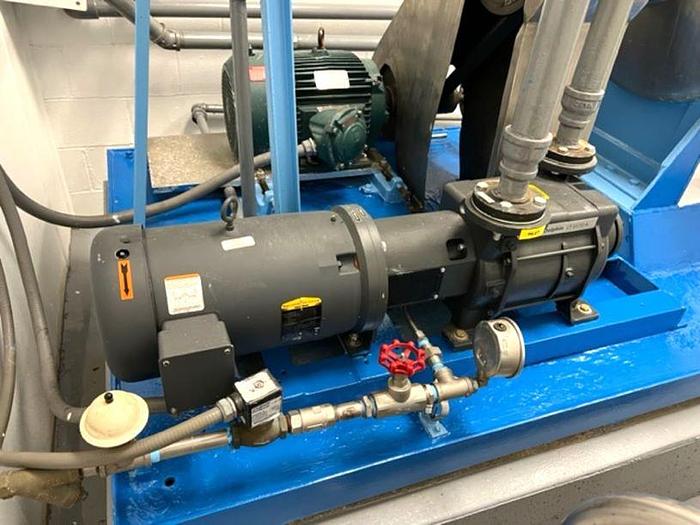 Used CORNELL MODEL D-26 VERSATOR - S/S - ON BASE WITH VACUUM PUMP