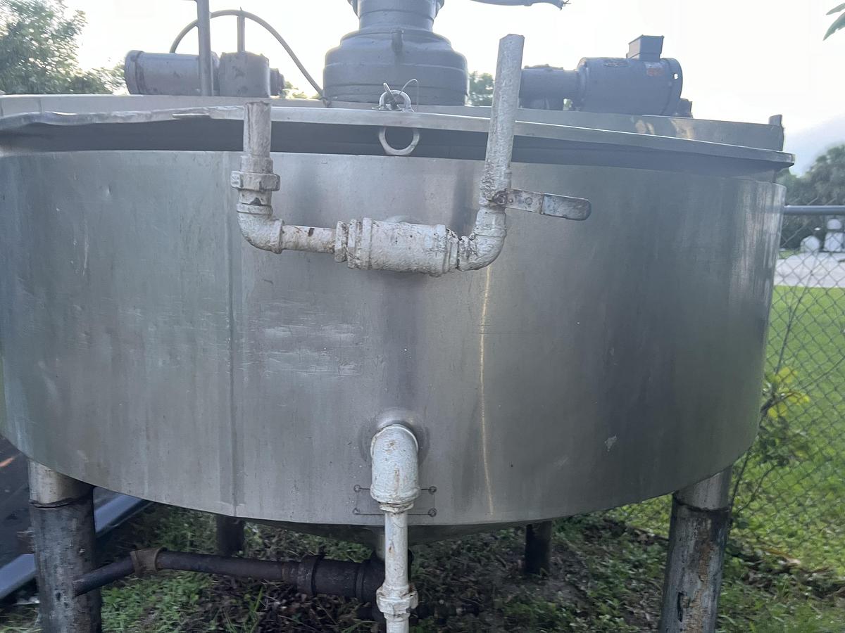Used 400 GALLON CHESTER JENSEN COOKER / COOLER - S/S