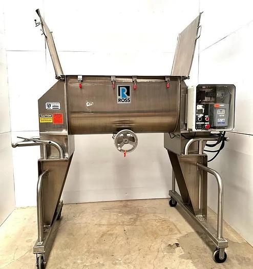 Used 10 CU. FT. ROSS DOUBLE RIBBON BLENDER - 5 HP