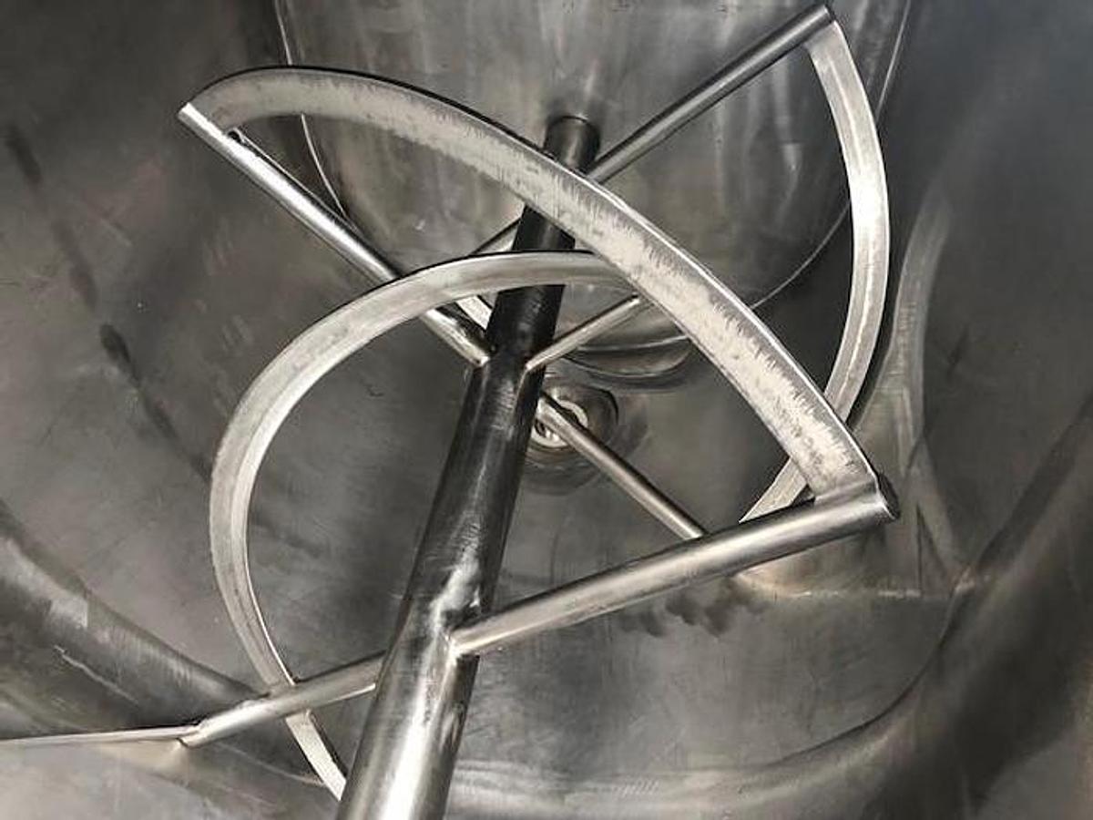 Used 100 CU. FT. GEM EQUIPMENT RIBBON BLENDER - 1 HP