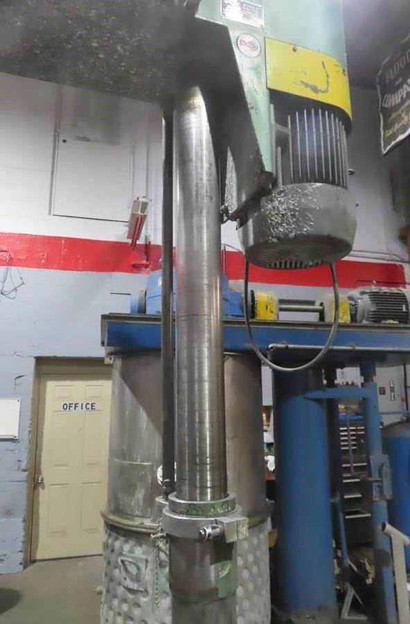 Used 20 HP SCHOLD HIGH SPEED DISPERSER - AIR/OIL LIFT