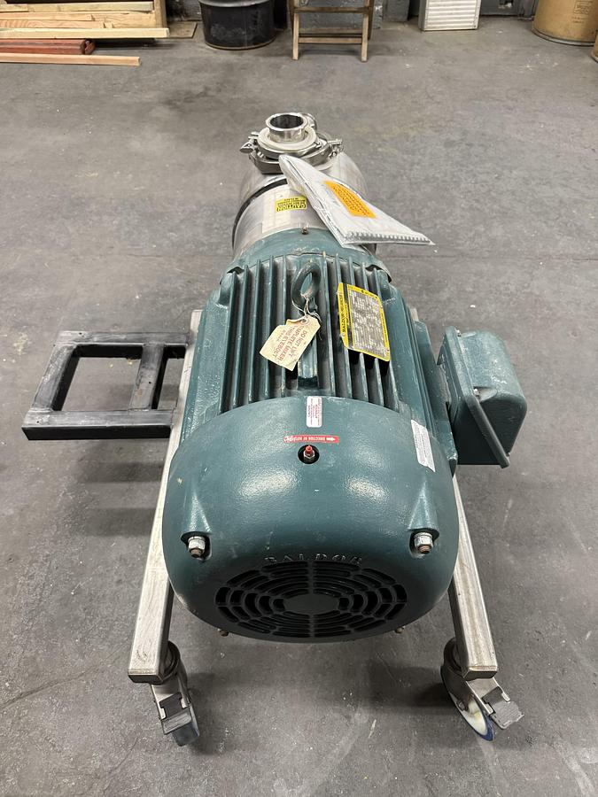Used 40 HP ADMIX DYNASHEAR INLINE HIGH VOLUME/HIGH SHEAR MIXER - 316L S/S
