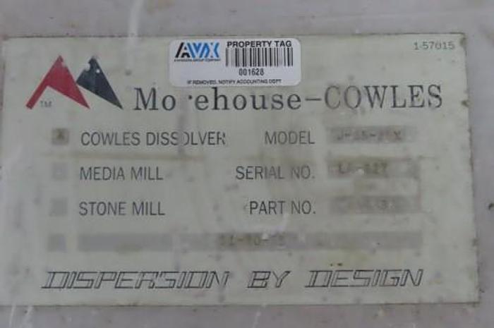 Used 25 HP COWLES HIGH SPEED DISPERSER WITH VARIABLE SPEED