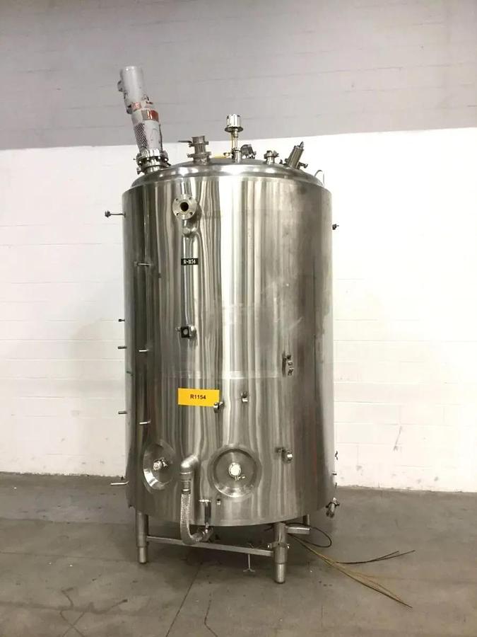 Used 3000L (792 GALLON) DCI REACTOR / FERMENTER - SANITARY S/S