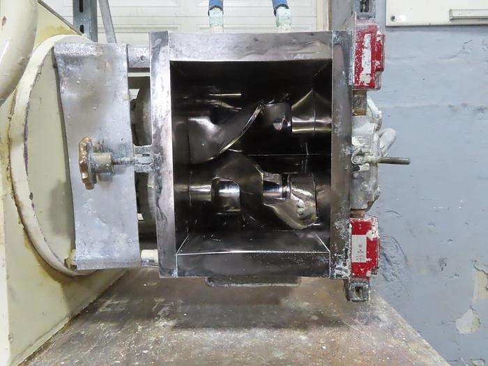 Used 1.5 GALLON TELEDYNE READCO DOUBLE ARM SIGMA BLADE MIXER - S/S - JACKETED