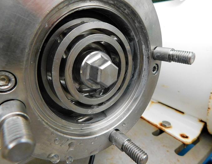 Used ADMIX BOSTON SANITARY DOUBLE CONE CONTINUOUS INLINE SHEAR MILL