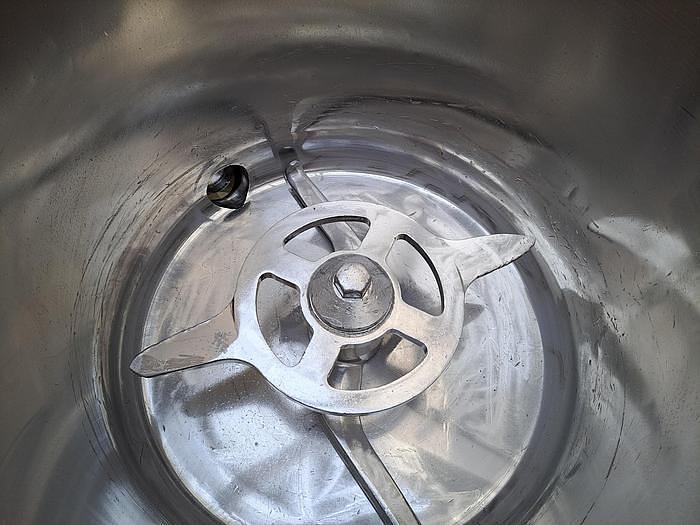 Used 200 LITER SCOTT TURBAN MIXER WITH S/S