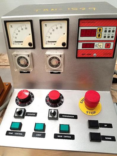 Used 3 LITER ESCO LABOR DUAL AGITATED LAB VACUUM MIXER - S/S - VACUUM - JACKETED