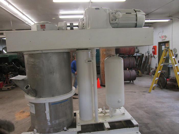 Used 75 GALLON ROSS DOUBLE PLANETARY MIXER - NON-VACUUM WITH (2) SINGLE WALL MIX CANS