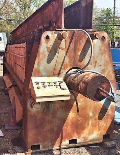 Used 95 CU. FT. DURCO STYLE FILTER PRESS 