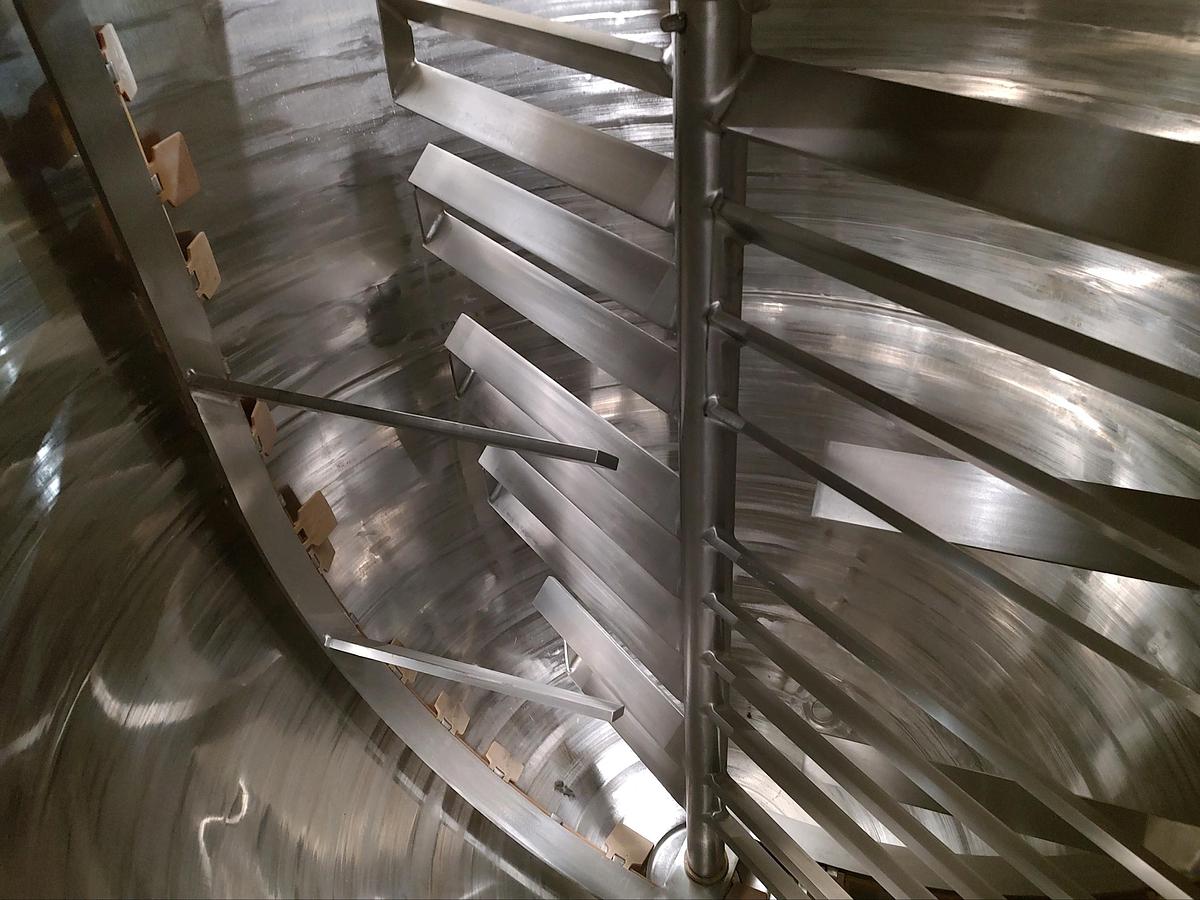 Refurbished 1,000 GALLON LEE KETTLE WITH DOUBLE MOTION AGITATION - 90 PSI FULL SIDE WALL JACKET