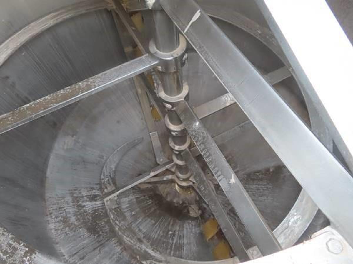 Used 400 GALLON MIX TANK - S/S - JACKETED