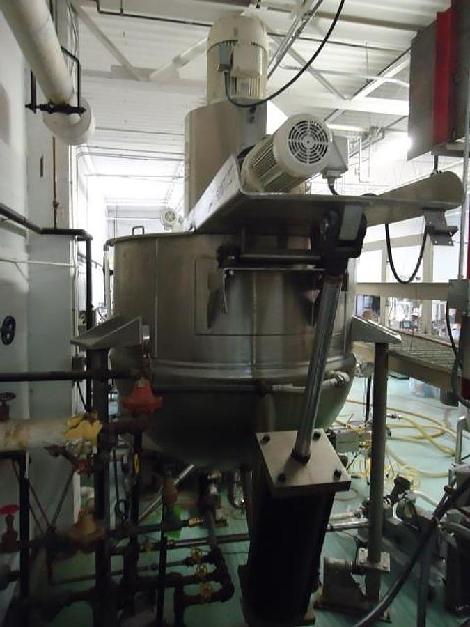 Used 600 GALLON LEE TRI-MIX TURBO SHEAR KETTLE – S/S – VACUUM – JACKETED