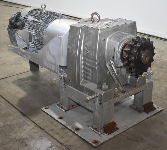 Used 120 CU. FT. AMERICAN PROCESS DOUBLE RIBBON BLENDER - S/S - 100 HP