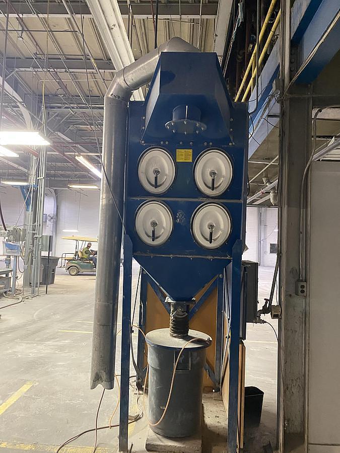 Used DONALDSON-TORIT MODEL DFO-2-4 OVAL CARTRIDGE TYPE DUST COLLECTOR
