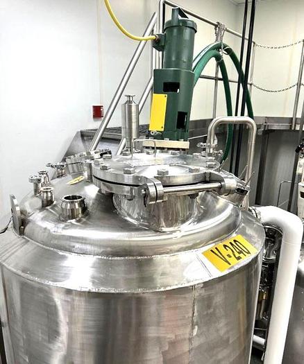 Used 400 GALLON (1500 LITER) HASTELLOY REACTOR - JACKETED