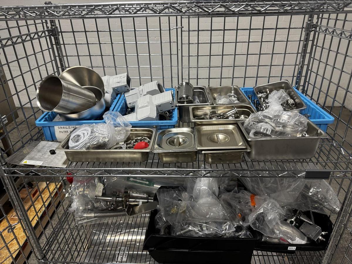 Used 2 GALLON ROSS PLANETARY DISPERSER WITH DISCHARGE RAM - 316L S/S - JACKETED