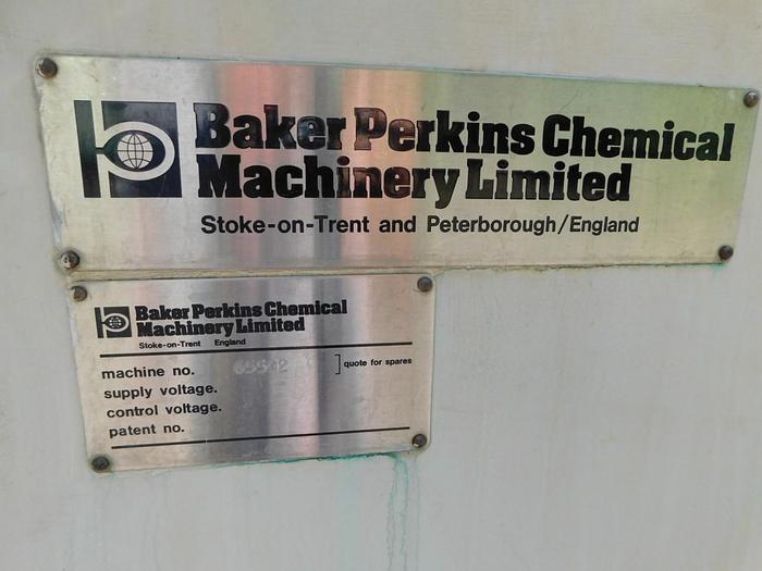 Used 24 LITER BAKER PERKINS GRANULATOR MIXER