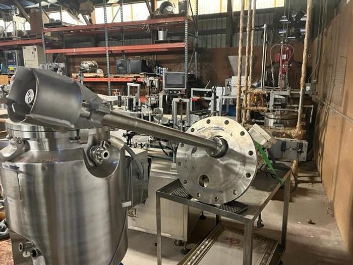 Used 500 GALLON SOVEREIGN STAINLESS BATCH REACTOR - S/S - 150/150 PSI