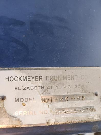 Used 25 HP HOCKMEYER HIGH SPEED SISPERSER