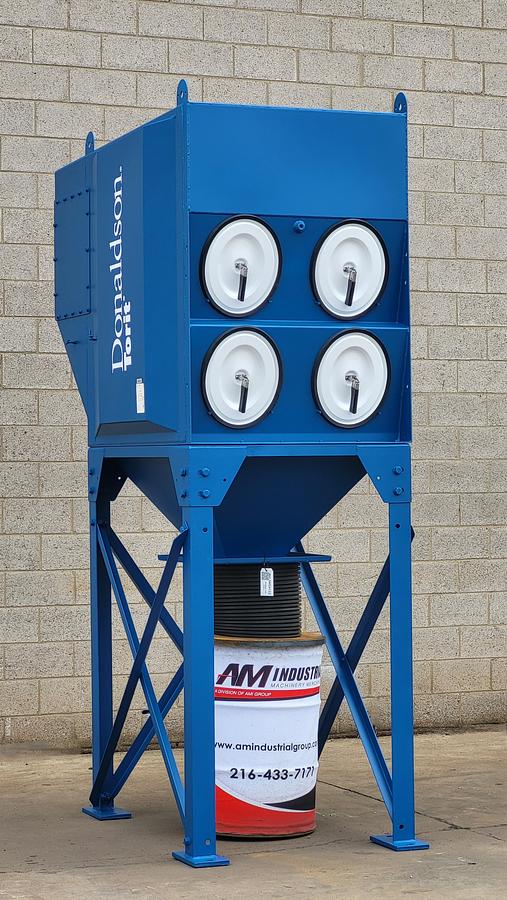 Refurbished DONALDSON-TORIT MODEL DFO2-8 CARTRIDGE TYPE DUST COLLECTOR - 4,000 CFM - RECONDITIONED