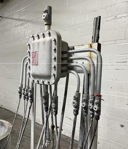 Used 40 GALLON ROSS TRIPLE SHAFT MIXER - S/S - VACUUM - JACKETED