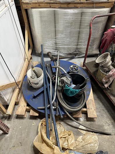 Used 300 GALLON HOCKMEYER TRIPLE SHAFT MIXER WITH DISCHARGE RAM - S/S - VACUUM