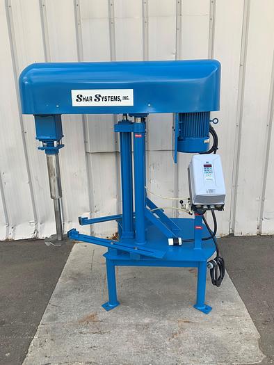Used 5 HP SHAR HIGH SPEED DISPERSER - AIR LIFT - UL LISTED