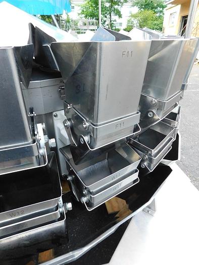 Used YAMATO LMD.  24 STATION HEAD ROTARY DATAWEIGH SCALE MODEL #Adw-524 Sw